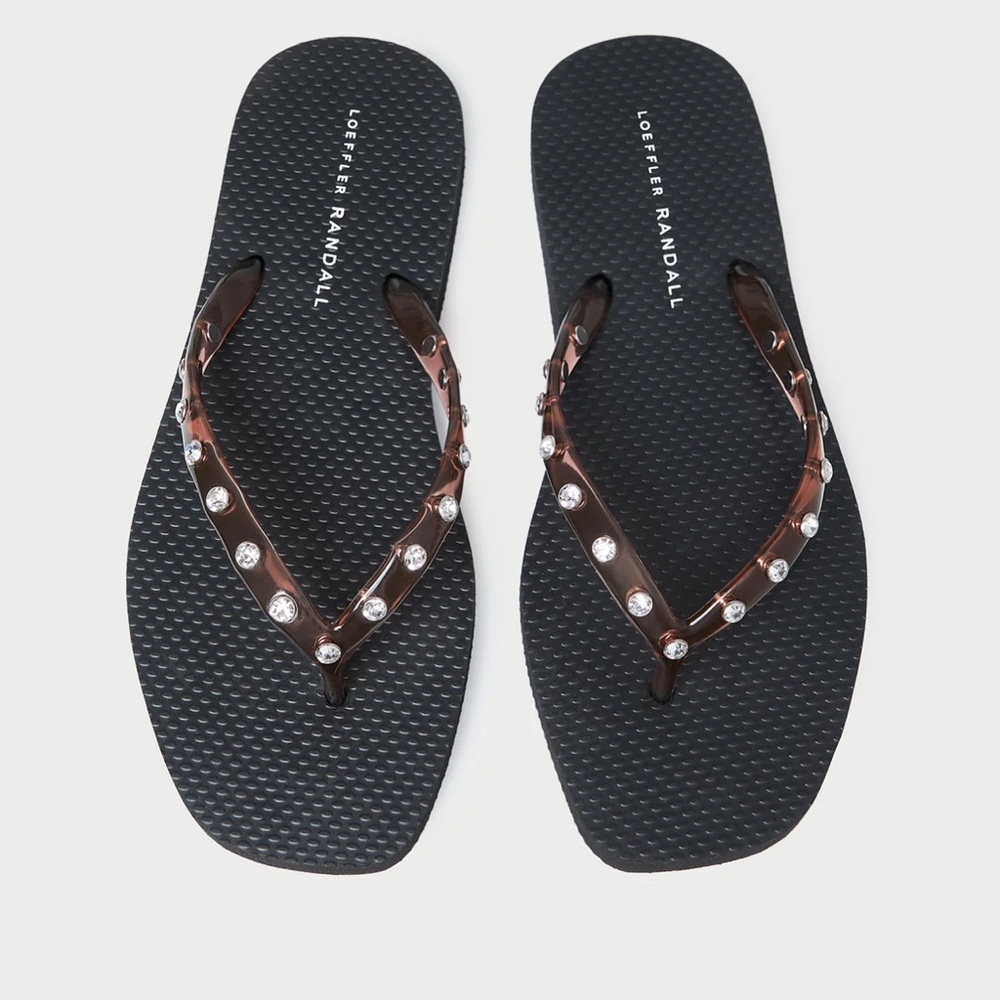 LOEFFLER RANDALL SANDALS - Taryn Brown Jelly Flip Flop